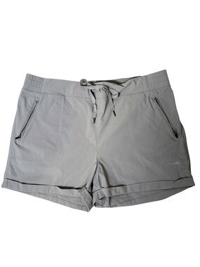 Eddie Bauer XL Beige Women's Athletic Drawstring Shorts